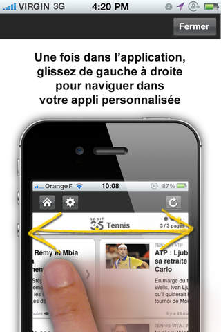 Capture d’écran iPhone 2