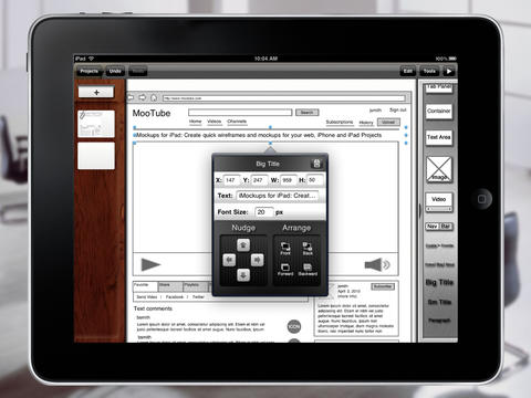 Captura de pantalla del iPad 5