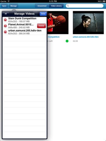 Captura de pantalla del iPad 4