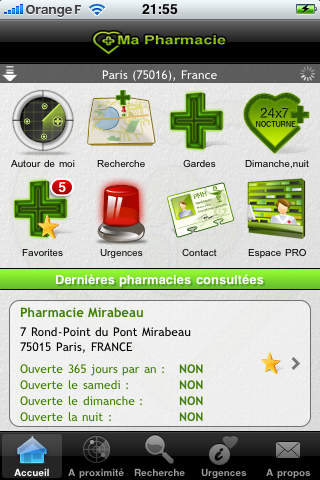 Capture d’écran iPhone 1
