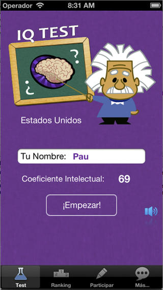 Captura de pantalla del iPhone 2