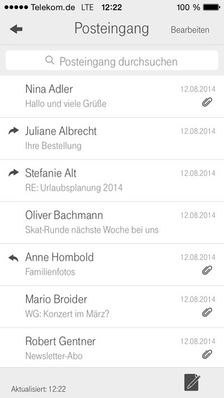 Telekom Mail App: E-Mail App der Telekom für Ihre E-Mail-Adresse @t-online.deのおすすめ画像3