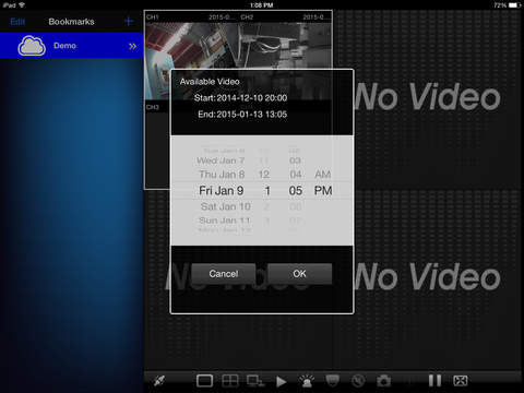 Captura de pantalla del iPad 4