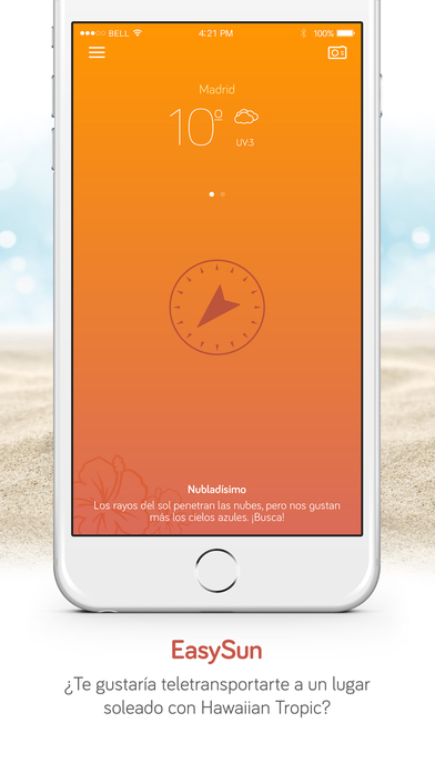 Captura de pantalla del iPhone 1