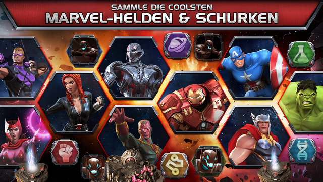 Marvel Sturm der Superhelden iPhone iPad