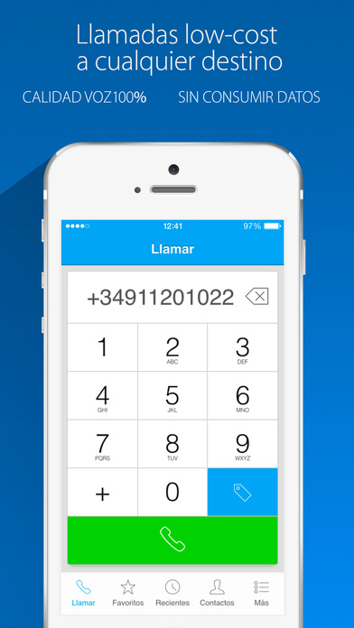 Captura de pantalla del iPhone 1