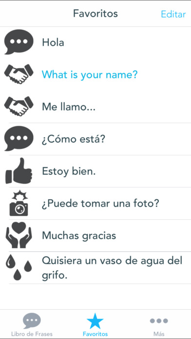 Captura de pantalla del iPhone 5