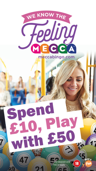 Mecca Bingo App – Play Bingo Games & Slots Onlineのおすすめ画像1