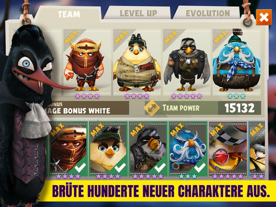 Angry Birds Evolution iOS Screenshots