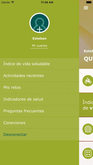 Captura de pantalla del iPhone 1