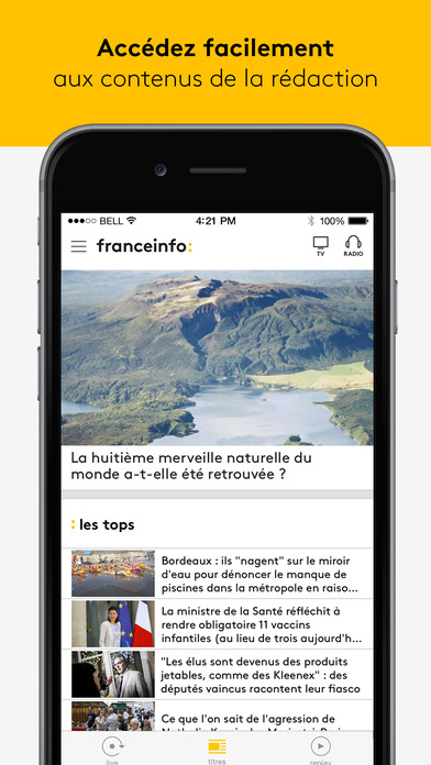 Capture d’écran iPhone 2