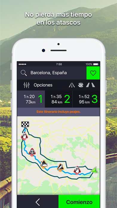 Captura de pantalla del iPhone 2