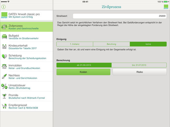 „DATEV Anwalt“ Im App Store