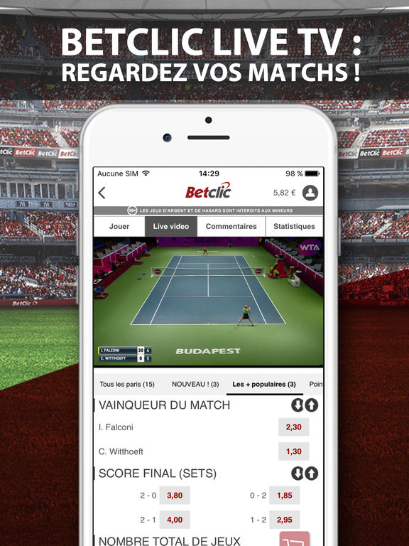 Betclic, n°1 du pari sportif en ligneのおすすめ画像3