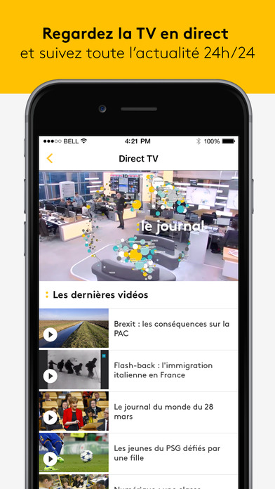 Capture d’écran iPhone 3