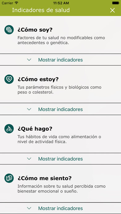 Captura de pantalla del iPhone 4