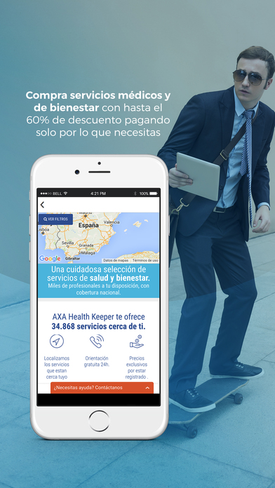 Captura de pantalla del iPhone 2