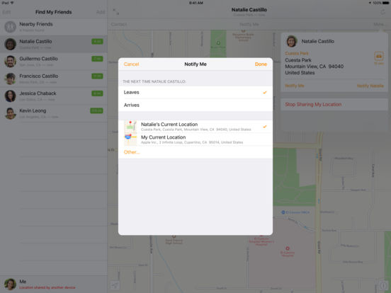Captura de pantalla del iPad 4