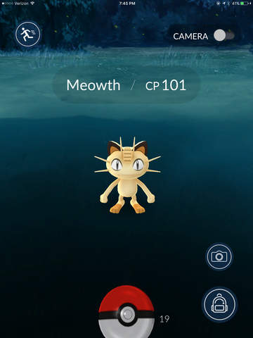 Pokémon GO iOS Screenshots