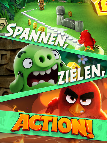 Angry Birds Action! iOS Screenshots