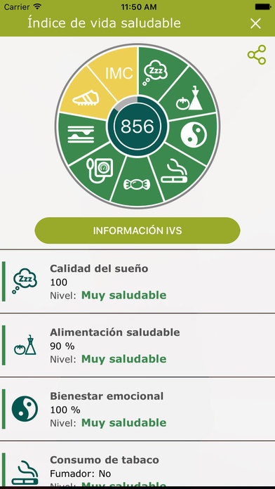 Captura de pantalla del iPhone 2