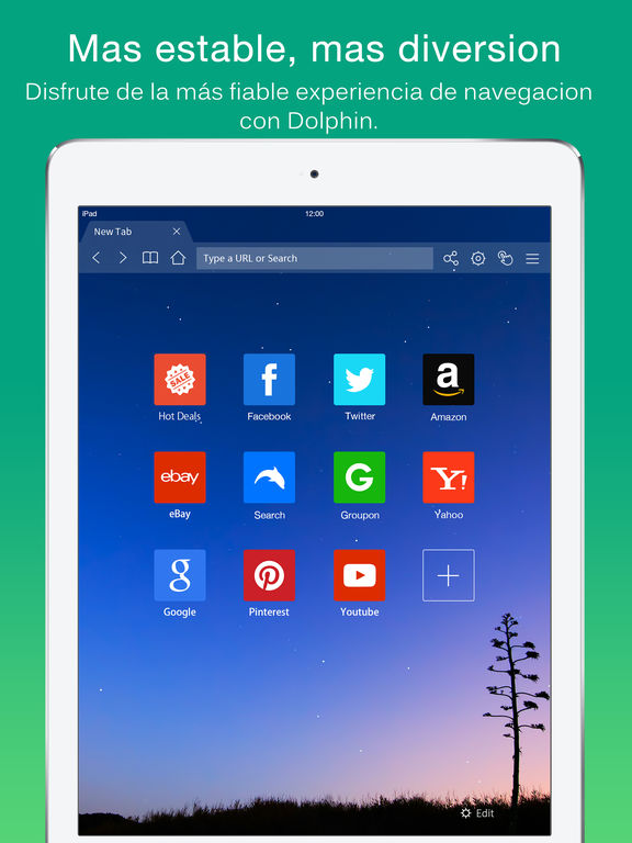 Captura de pantalla del iPad 1