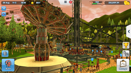 RollerCoaster Tycoon 3 iPhone iPad