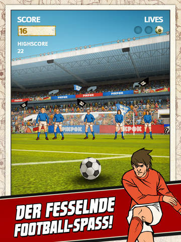 Flick Kick Football iOS