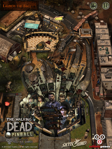 The Walking Dead Pinball iPhone iPad