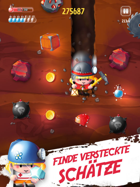 Tiny Miners iPhone iPad