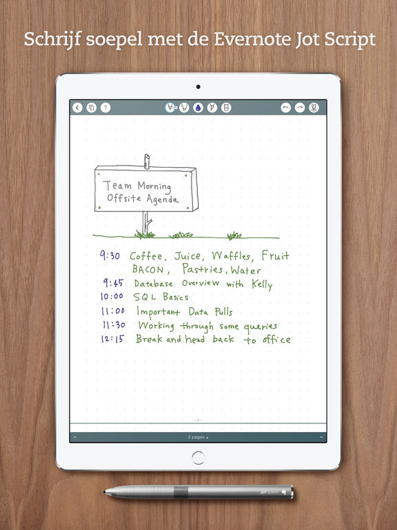 iPad schermafdruk 2