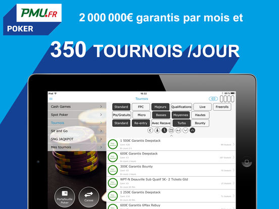 Poker pmu iphone