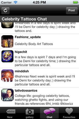 Celebrity Tattoos - T... screenshot1