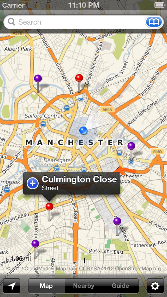 Smart Maps - Manchester screenshot1