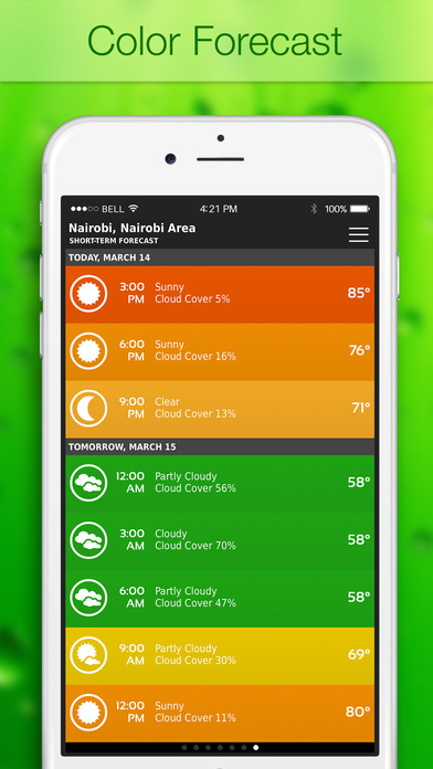 ClearWeather — Color ... screenshot1