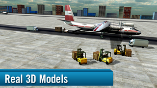 飛行機貨物トラック Sim 3D screenshot1