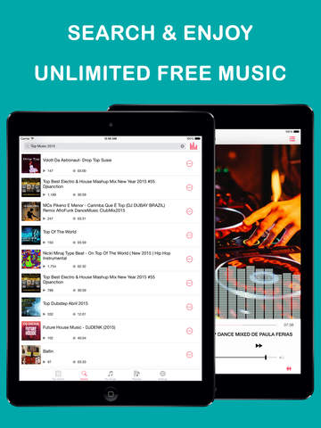 Free Music Stream PRO - Mp3 Player and Playlist Managerのおすすめ画像1