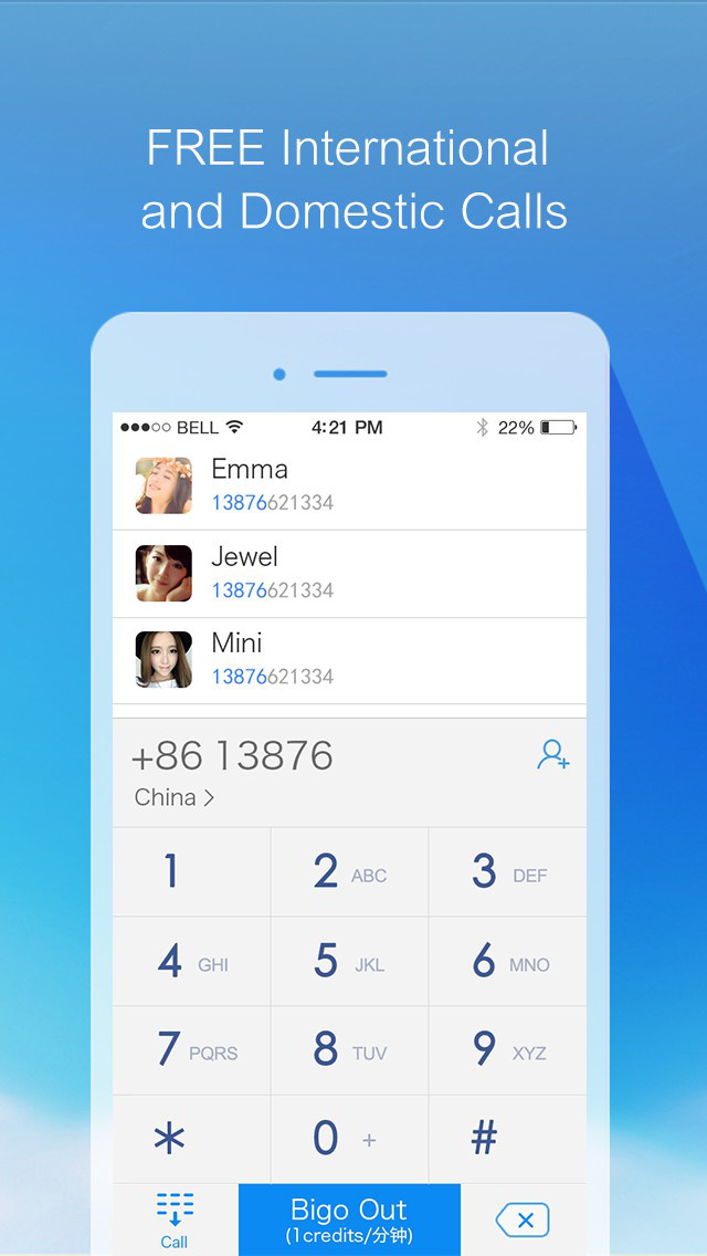 Bigo:Free Phone Call&Messengerのおすすめ画像1