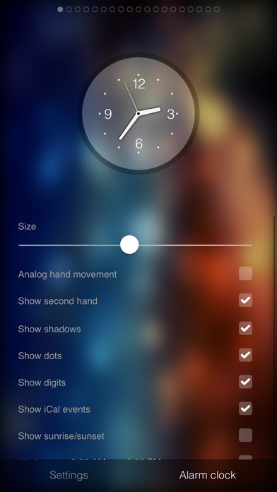Alarm Clock Widget screenshot1
