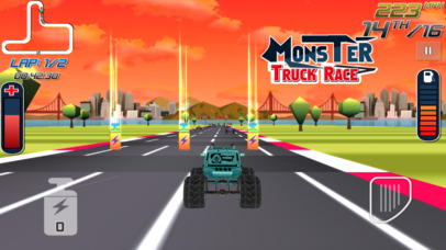 Monster Truck Race : ... screenshot1