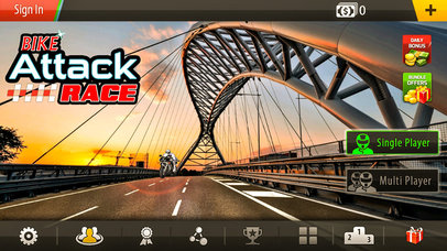 高速道路のスーパーバイクの攻撃レース screenshot1