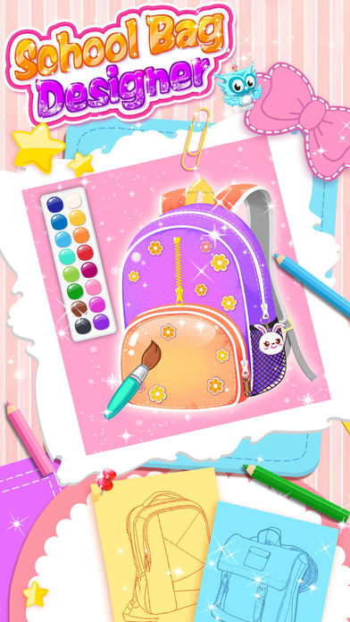 塗装デザイナーバッグ - 子供のゲーム screenshot1