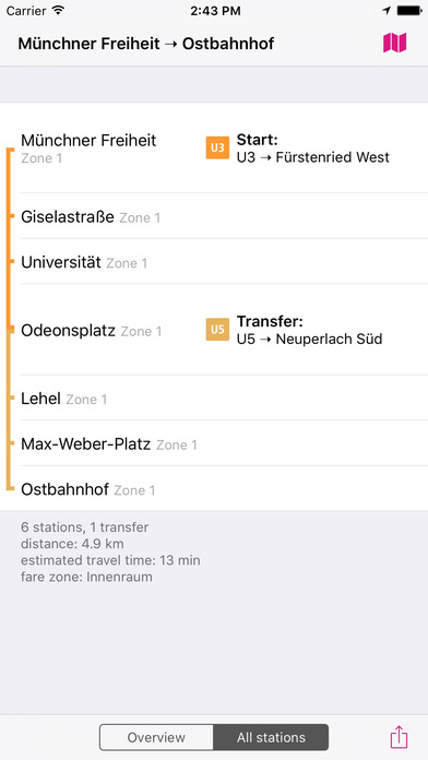 ミュンヘン路線図 screenshot1