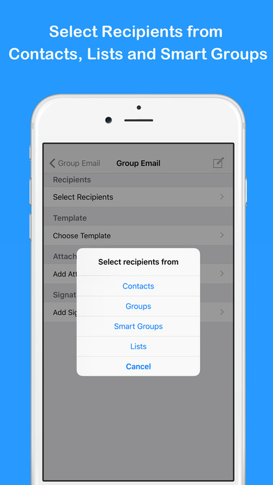 Group Email Pro screenshot1