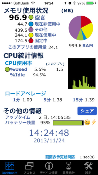 iPhone スクリーンショット 1