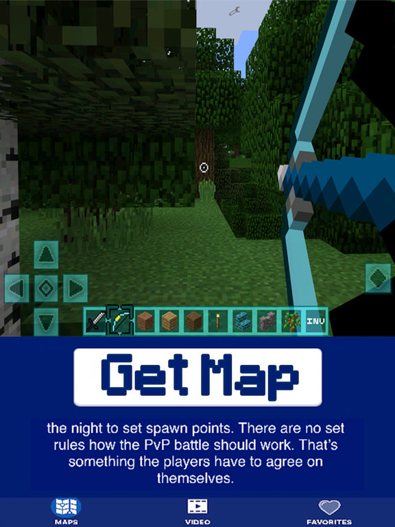 MAPS for MINECRAFT PE ( Pocket Edition ) - Download PVP Map Now ( Free )のおすすめ画像2