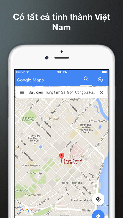 Bản đồ for Google Map... screenshot1