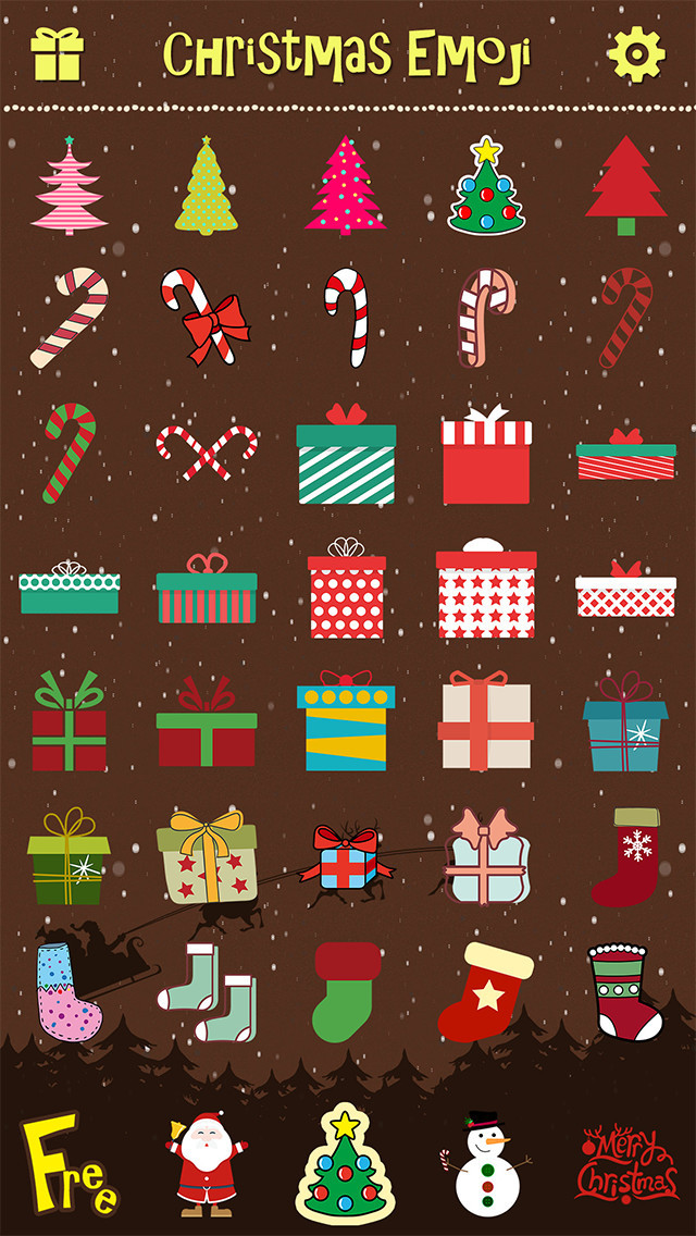 Merry Christmas Emoji... screenshot1