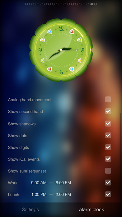 Alarm Clock Widget screenshot1