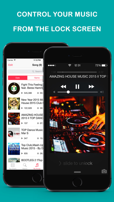 Free Music Stream PRO - Mp3 Player and Playlist Managerのおすすめ画像2